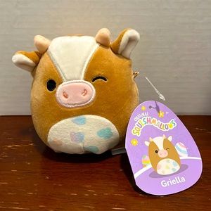 Squishmallow Easter Squad Spring 2023 4" Griella the Easter Cow